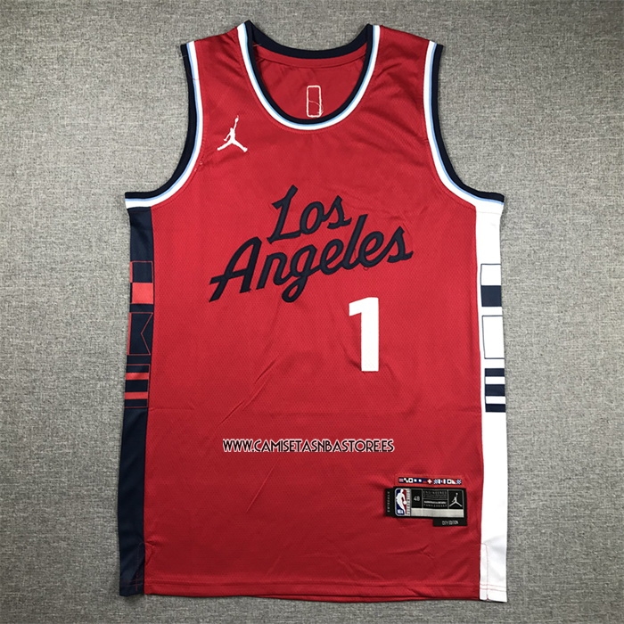 James Harden NO 2 Camiseta Los Angeles Clippers Statement 2024-25 Rojo